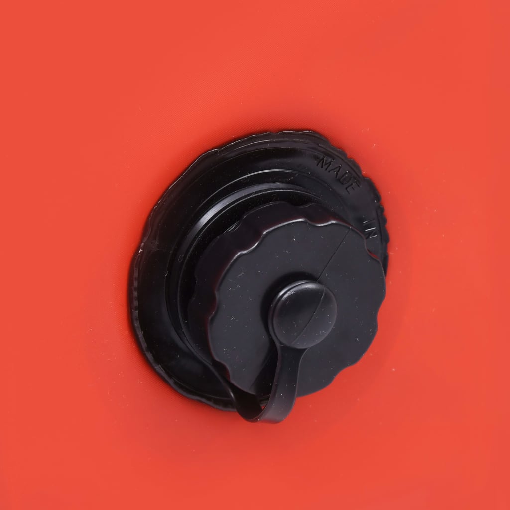 Sammenleggbart hundebasseng rød 300x40 cm PVC