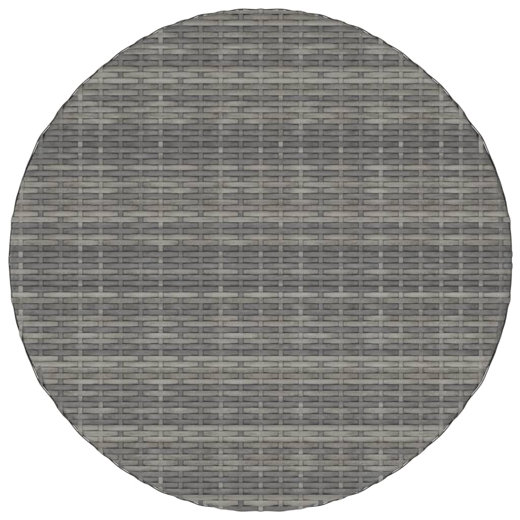 Hagebord grå 70x70x73 cm polyrotting