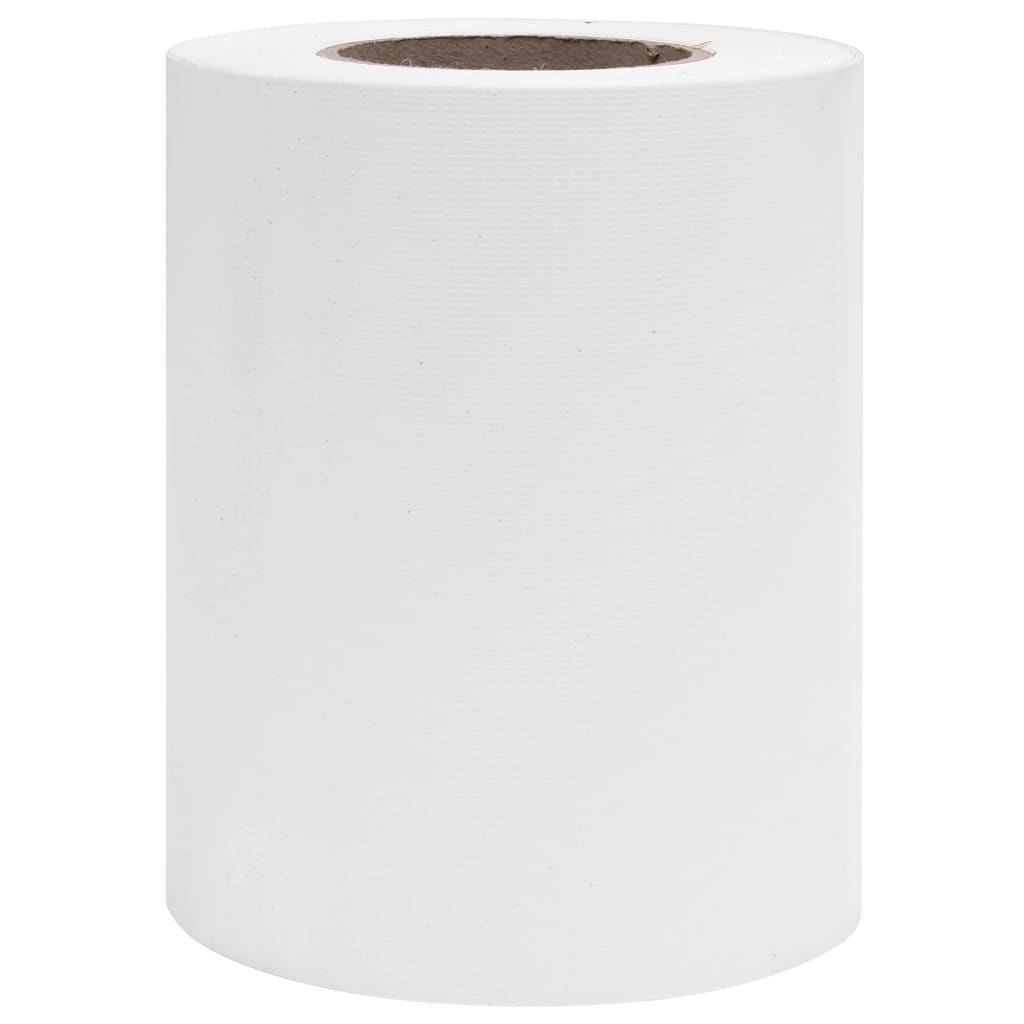 Hageskjerm PVC 35x0,19 m hvit