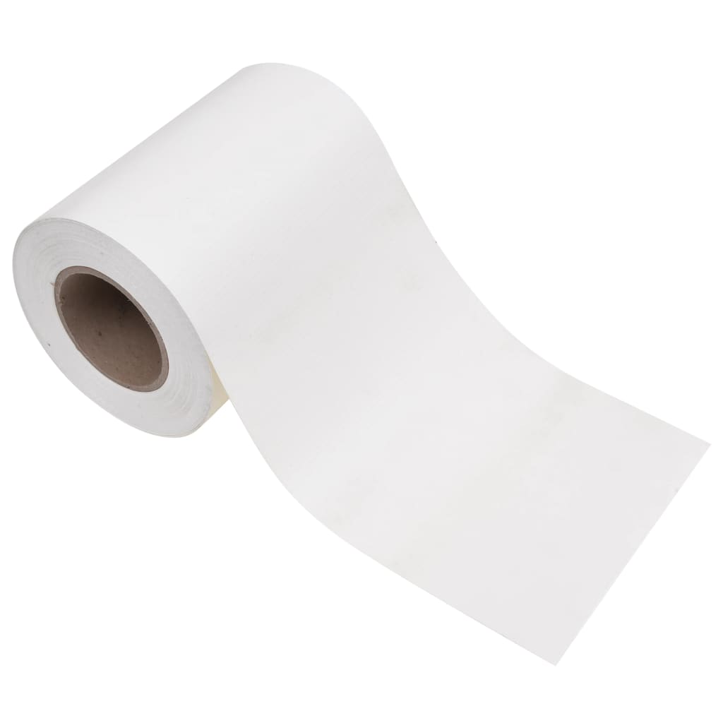 Hageskjerm PVC 35x0,19 m hvit