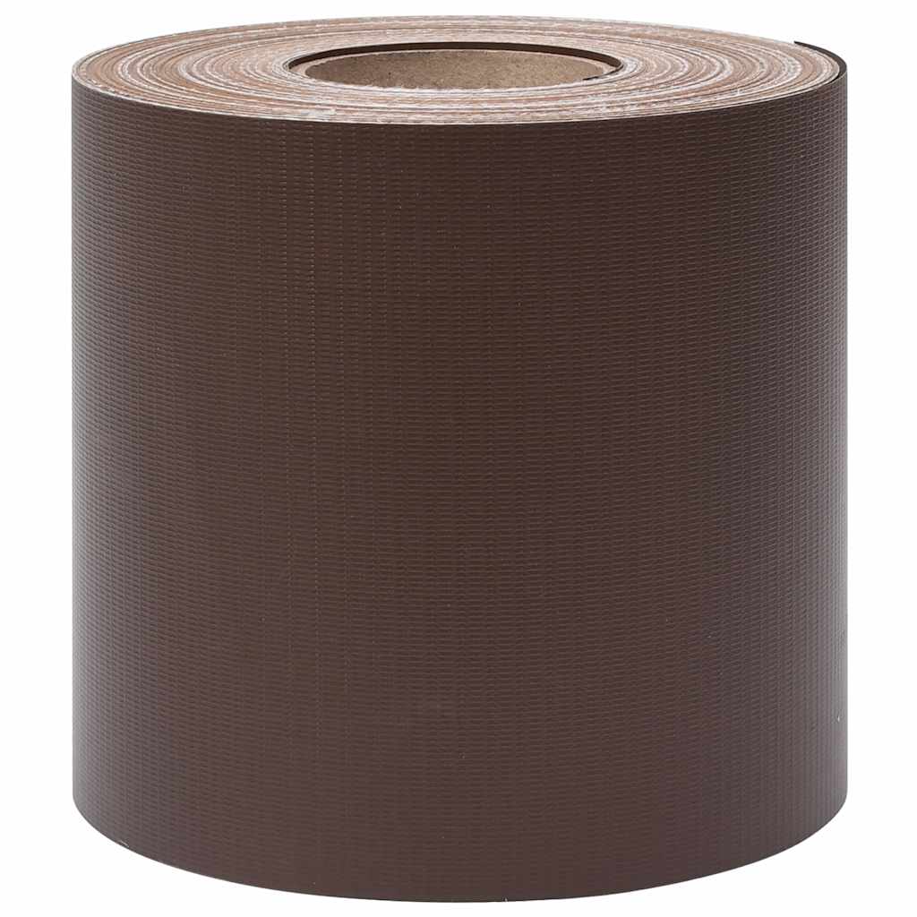Hageskjerm PVC 70x0,19 m brun