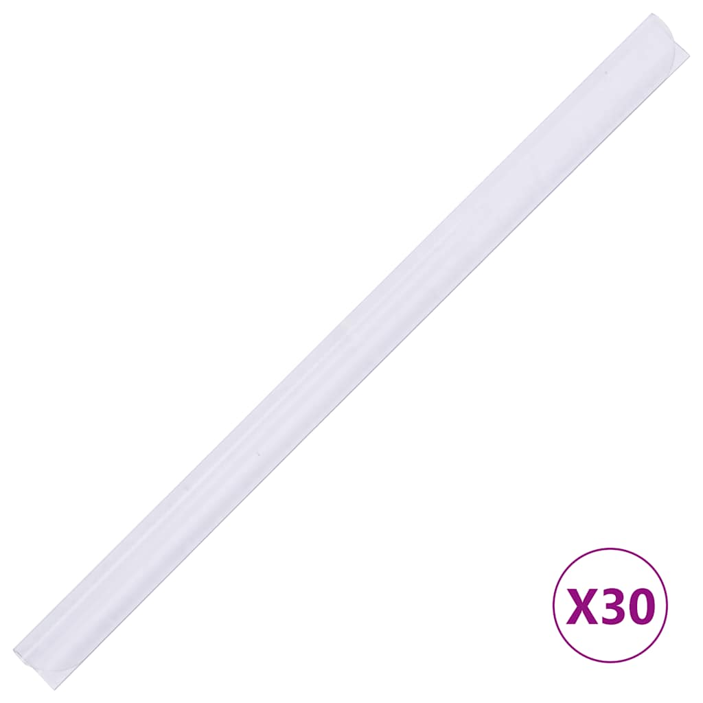 Hageskjerm PVC 70x0,19 m brun