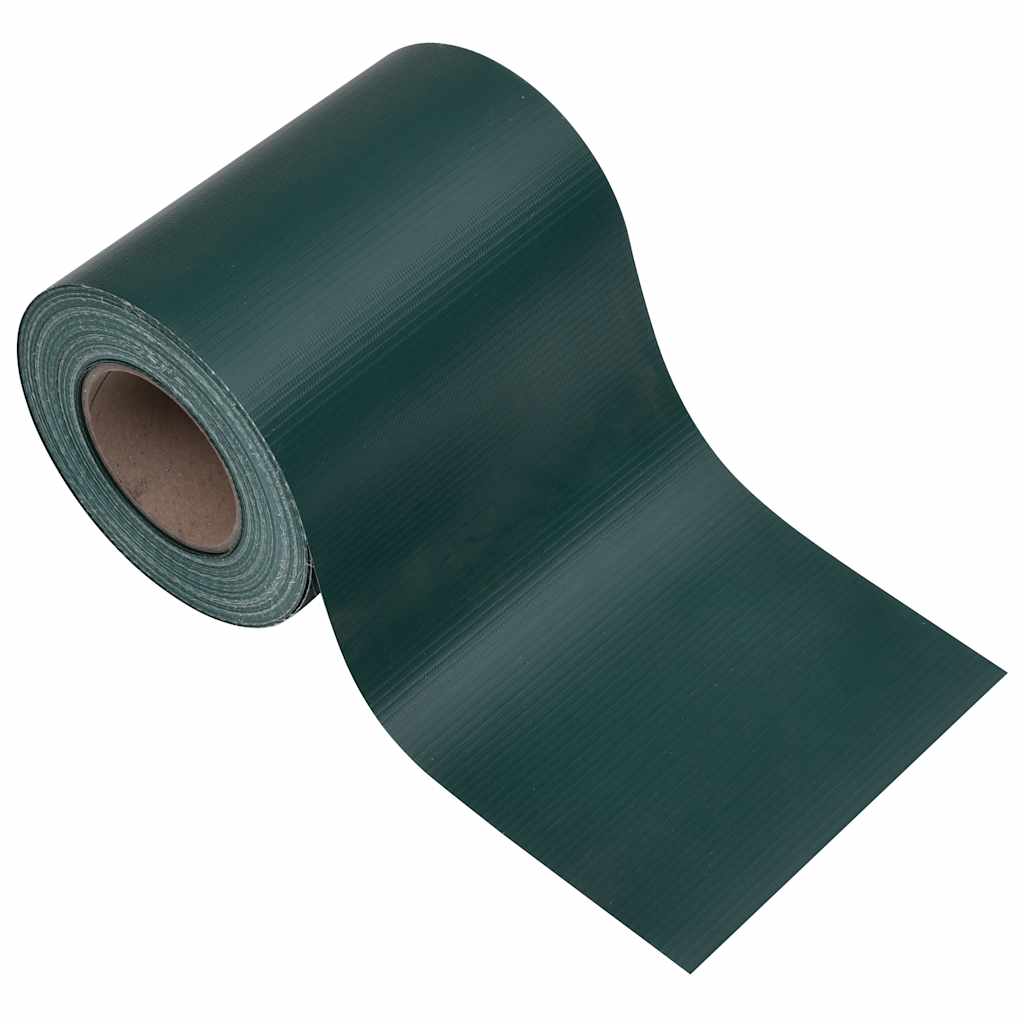 Hageskjerm PVC 35x0,19 m matt grønn
