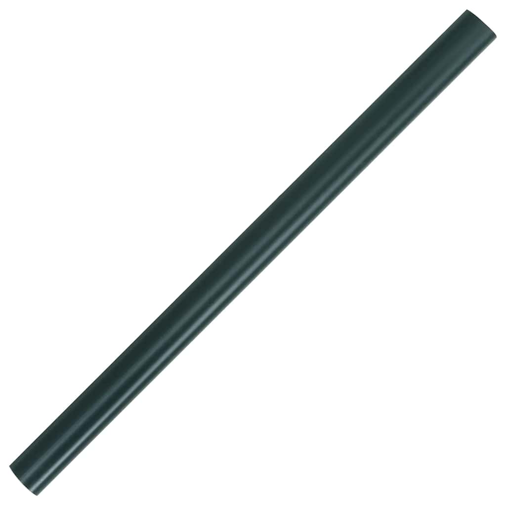 Hageskjerm 4 stk PVC 35x0,19 m matt grønn
