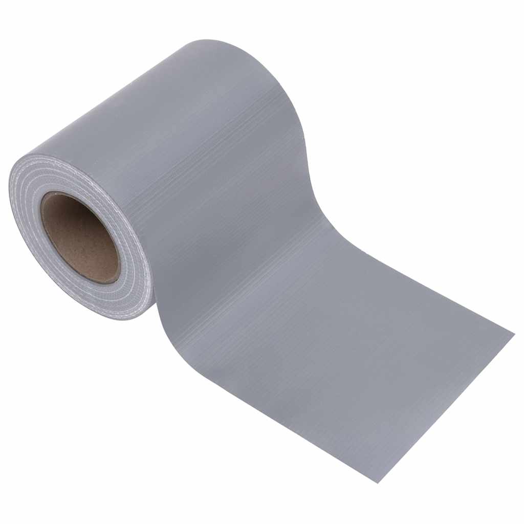 Hageskjerm PVC 35x0,19 m matt lysegrå