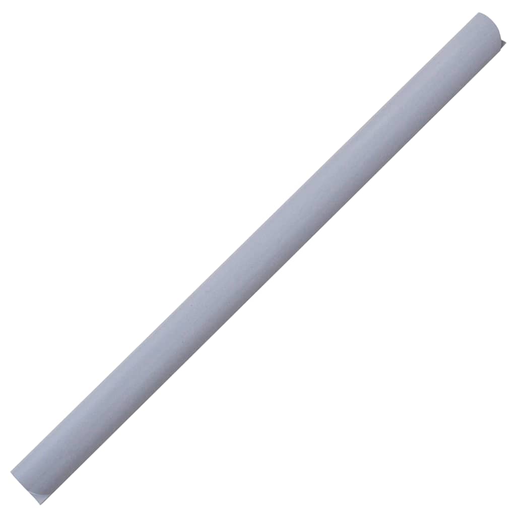 Hageskjerm PVC 35x0,19 m matt lysegrå