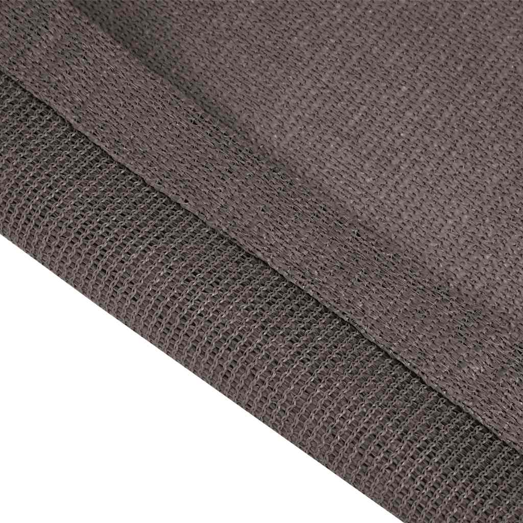 Teltteppe 250x250 cm antrasitt HDPE