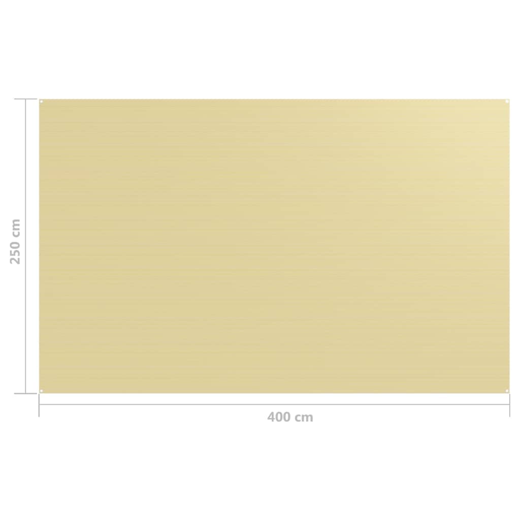 Teltteppe 250x400 cm beige