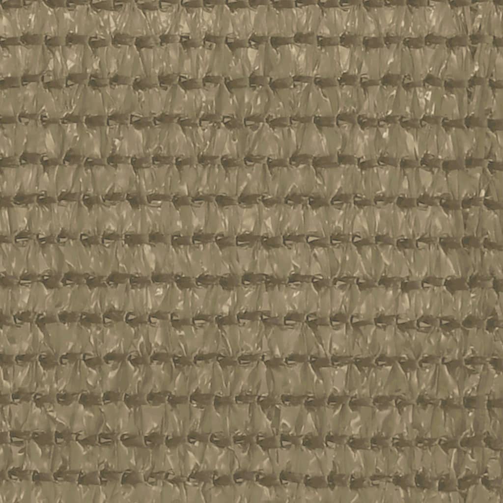 Balkongskjerm gråbrun 90x300 cm HDPE