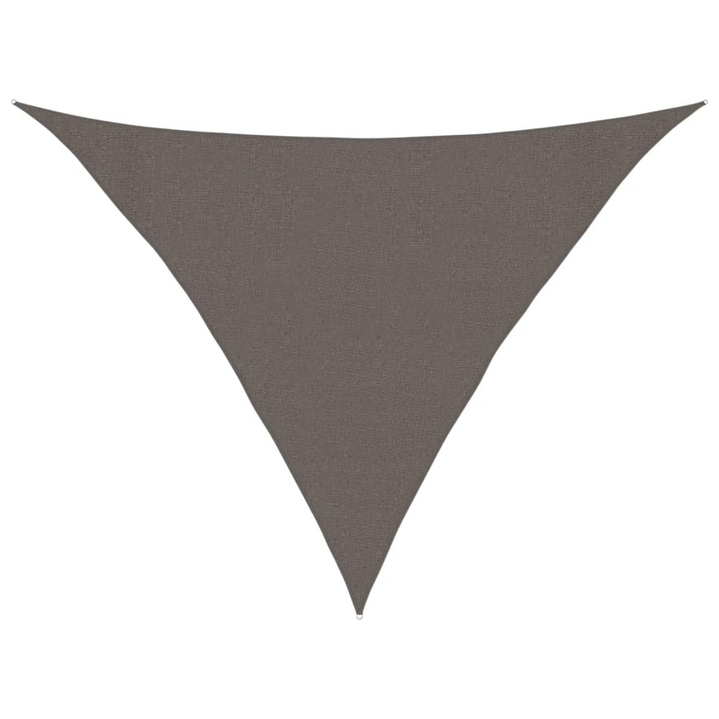 Solseil 160 g/m² antrasitt 3x3x4,2 m HDPE