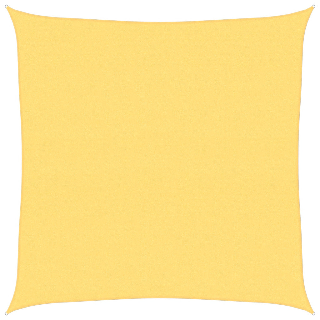 Solseil 160 g/m² beige 4x4 m HDPE