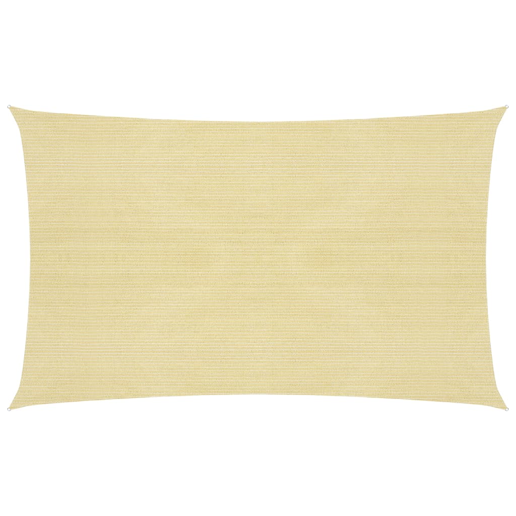 Solseil 160 g/m² beige 2x4,5 m HDPE