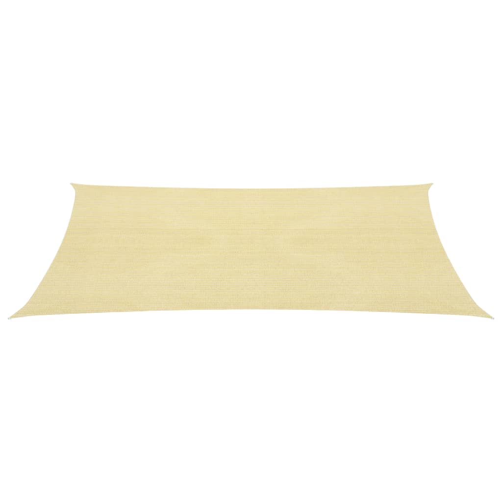 Solseil 160 g/m² beige 2x4,5 m HDPE
