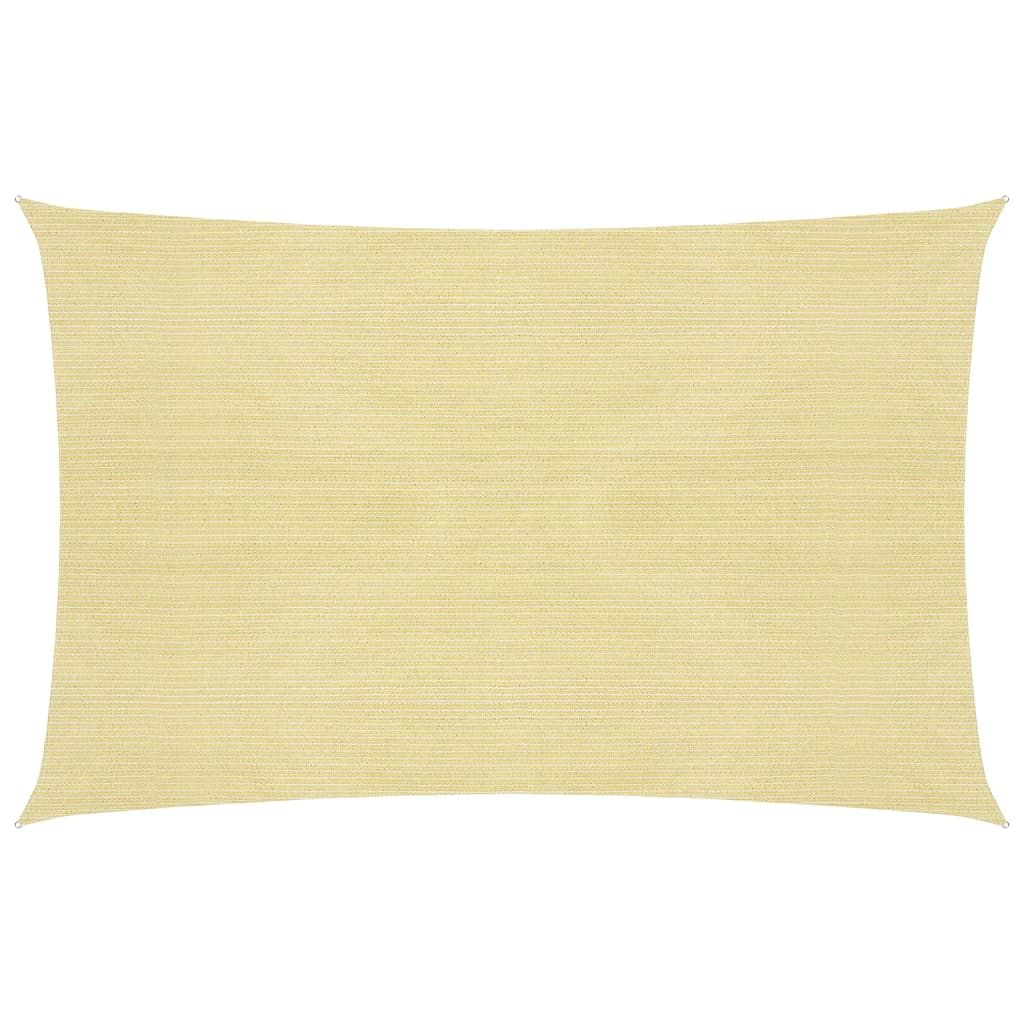 Solseil 160 g/m² beige 2,5x4 m HDPE