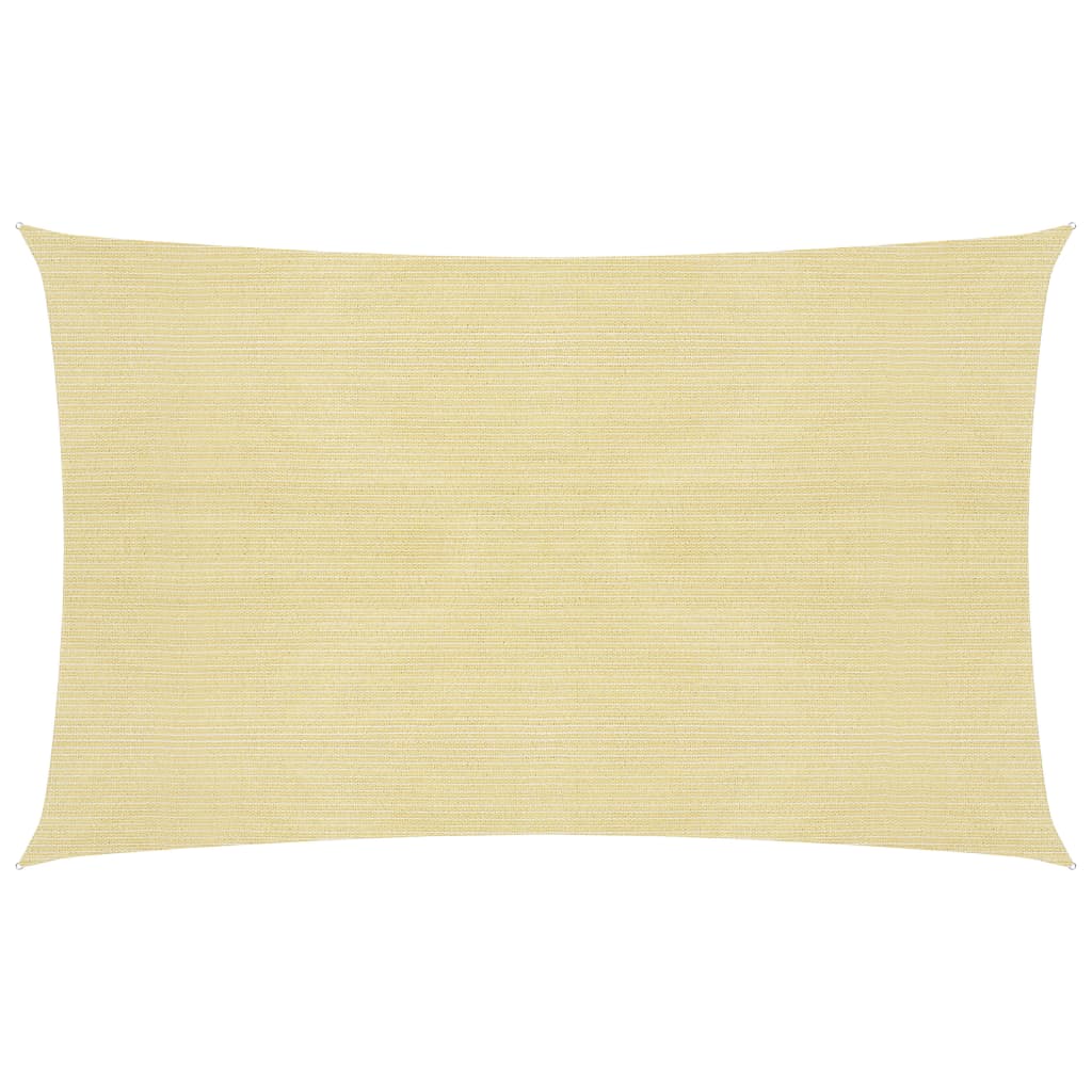 Solseil 160 g/m² beige 2,5x5 m HDPE