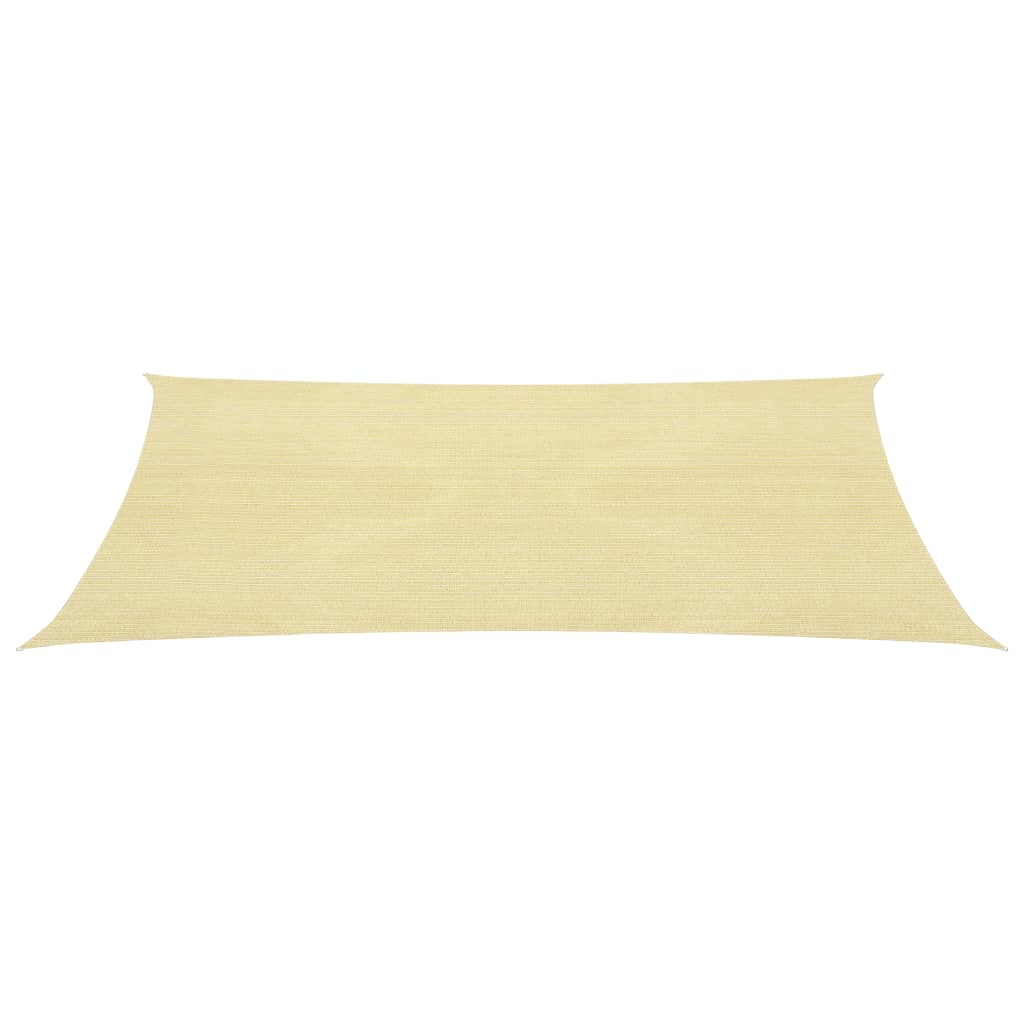 Solseil 160 g/m² beige 2,5x5 m HDPE