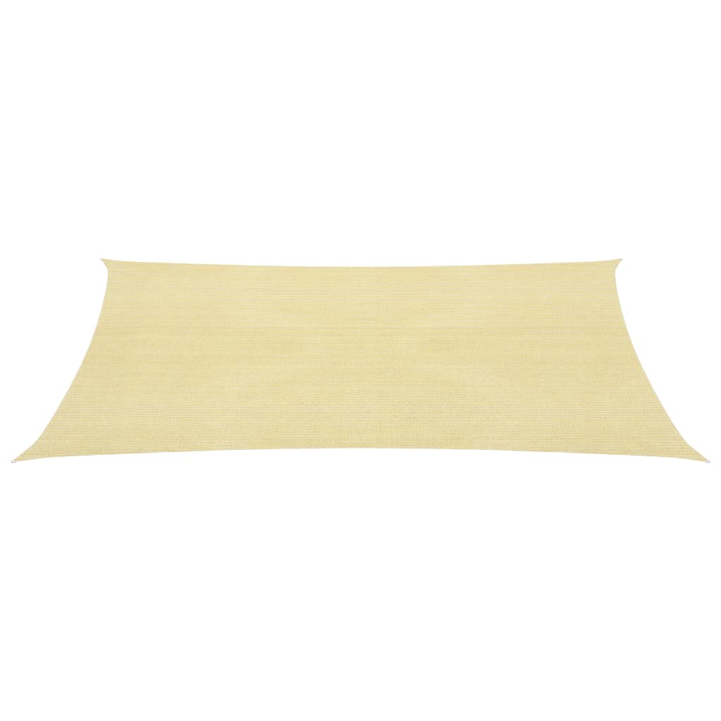 Solseil 160 g/m² beige 3x4,5 m HDPE