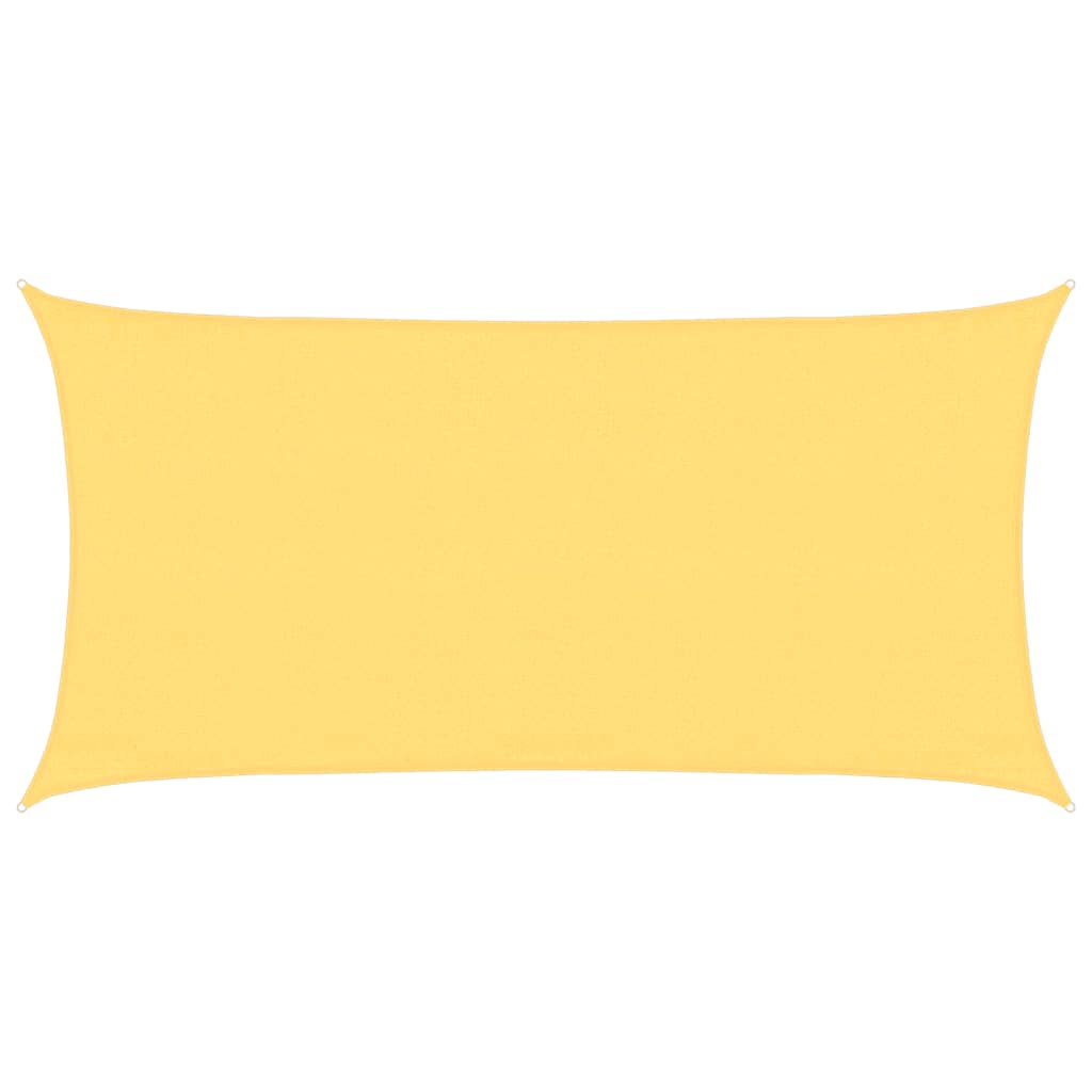 Solseil 160 g/m² beige 3x6 m HDPE