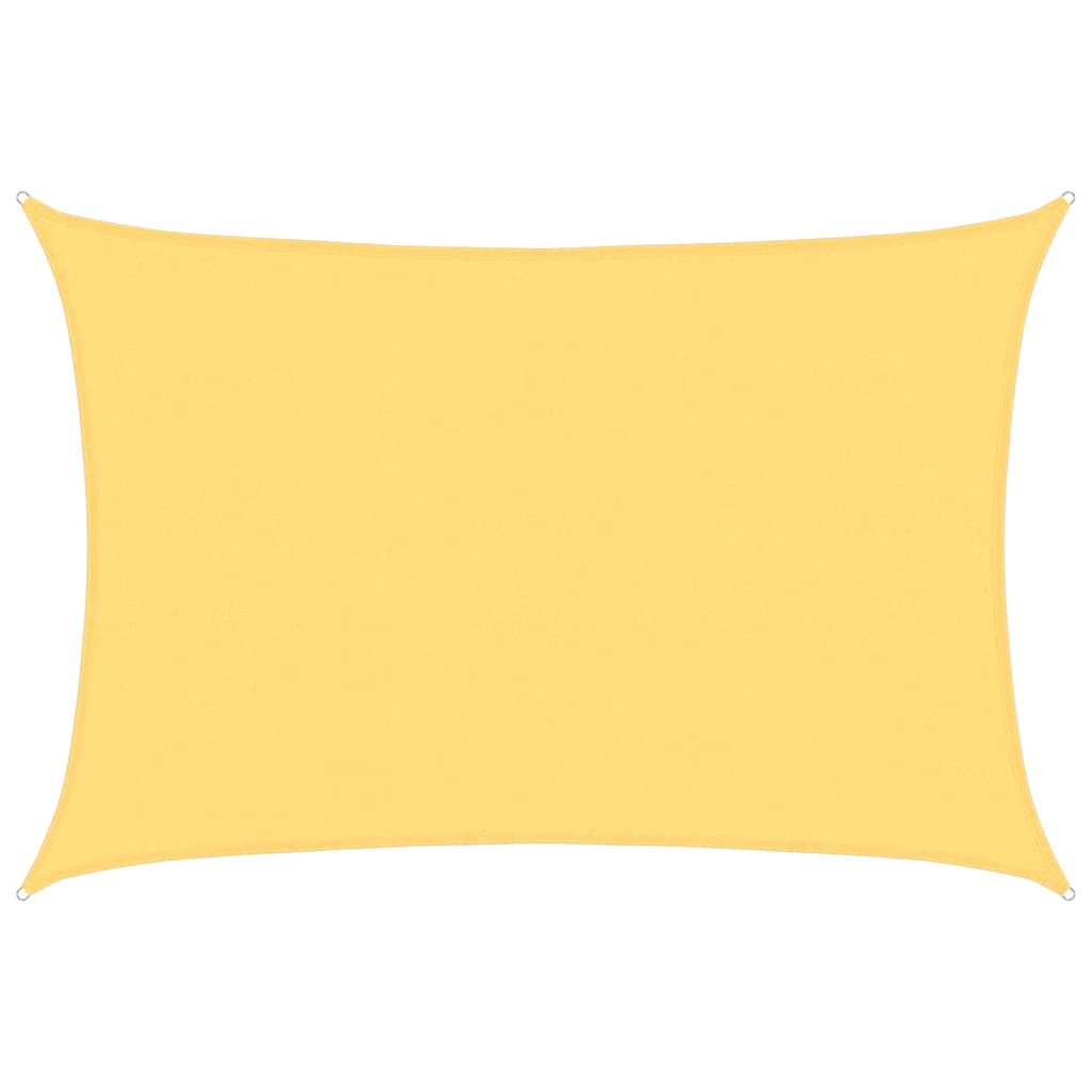 Solseil 160 g/m² beige 5x6 m HDPE