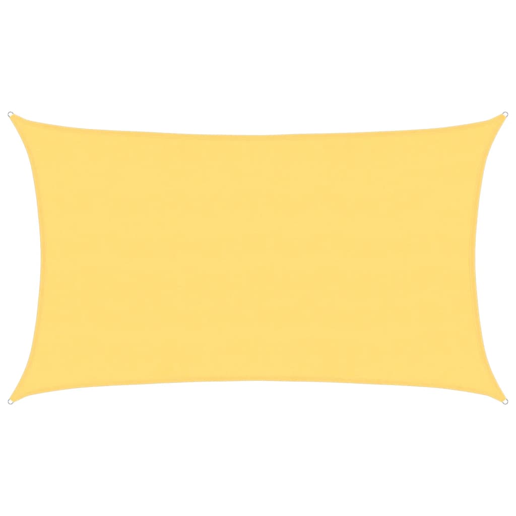 Solseil 160 g/m² beige 5x8 m HDPE