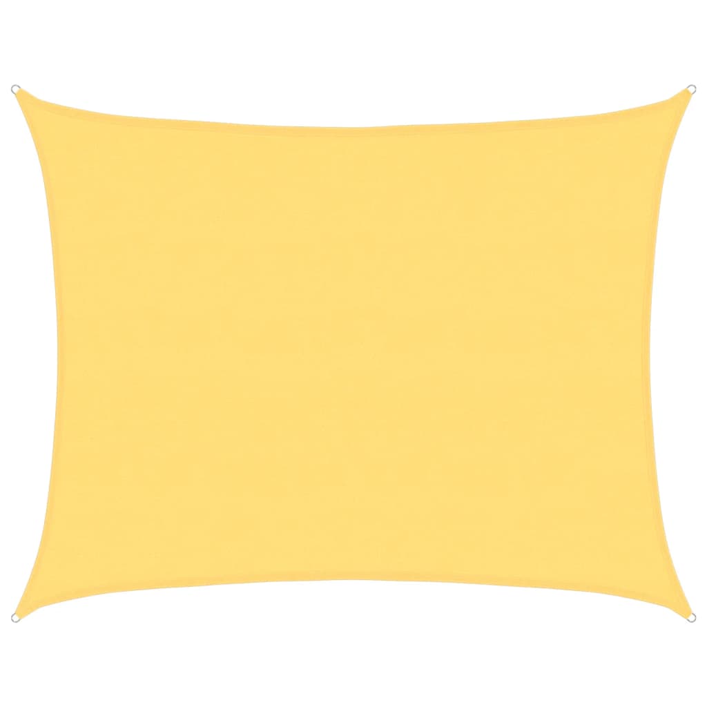 Solseil 160 g/m² beige 6x8 m HDPE
