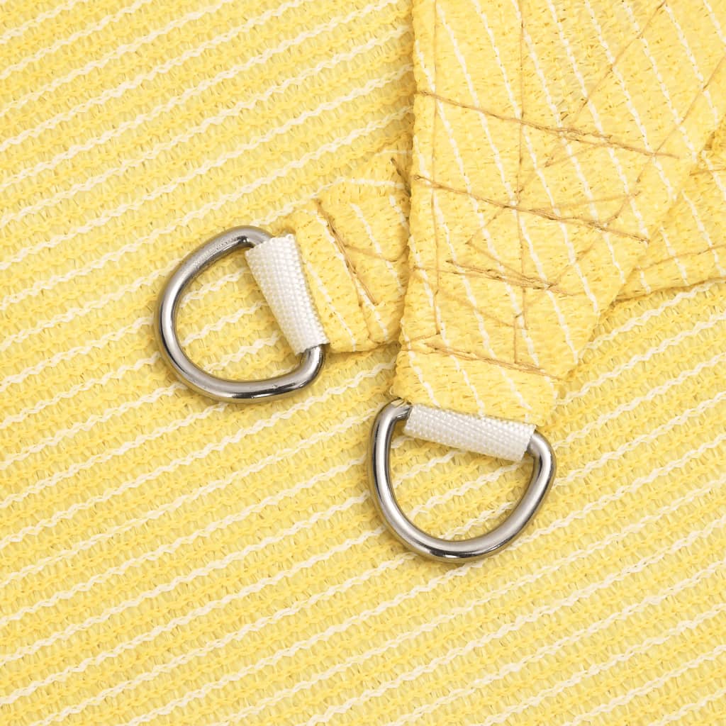 Solseil 160 g/m² beige 5x5x6 m HDPE