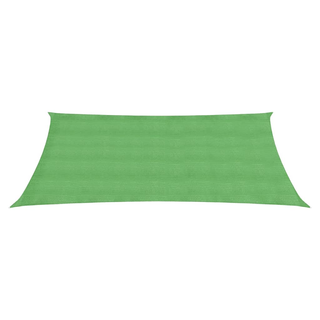 Solseil 160 g/m² lysegrønn 2,5x4,5 m HDPE