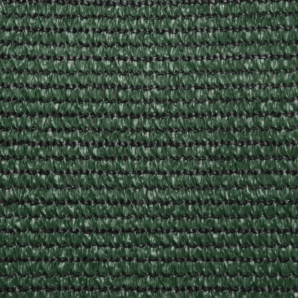 Solseil 160 g/m² mørkegrønn 2,5x2,5 m HDPE