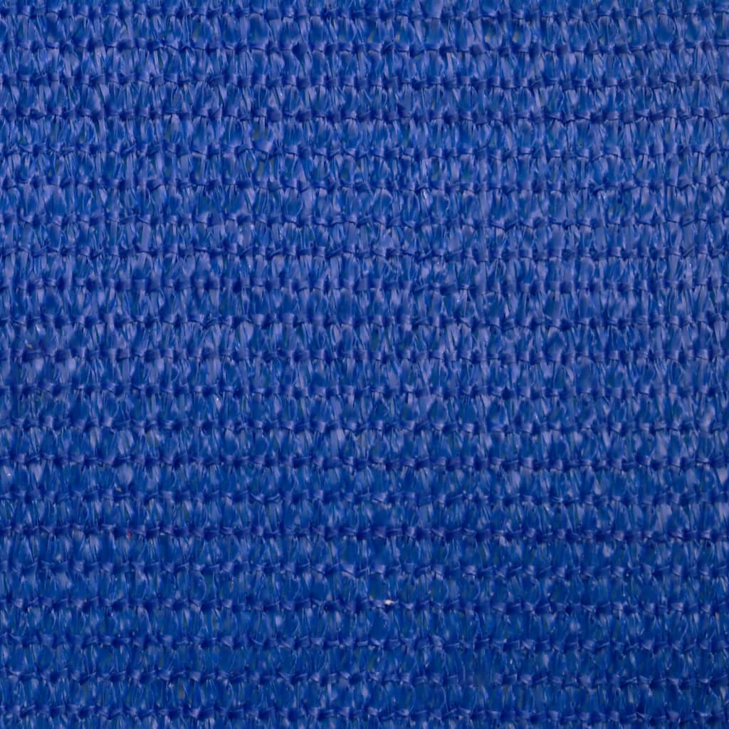 Solseil 160 g/m² blå 2,5x3,5 m HDPE