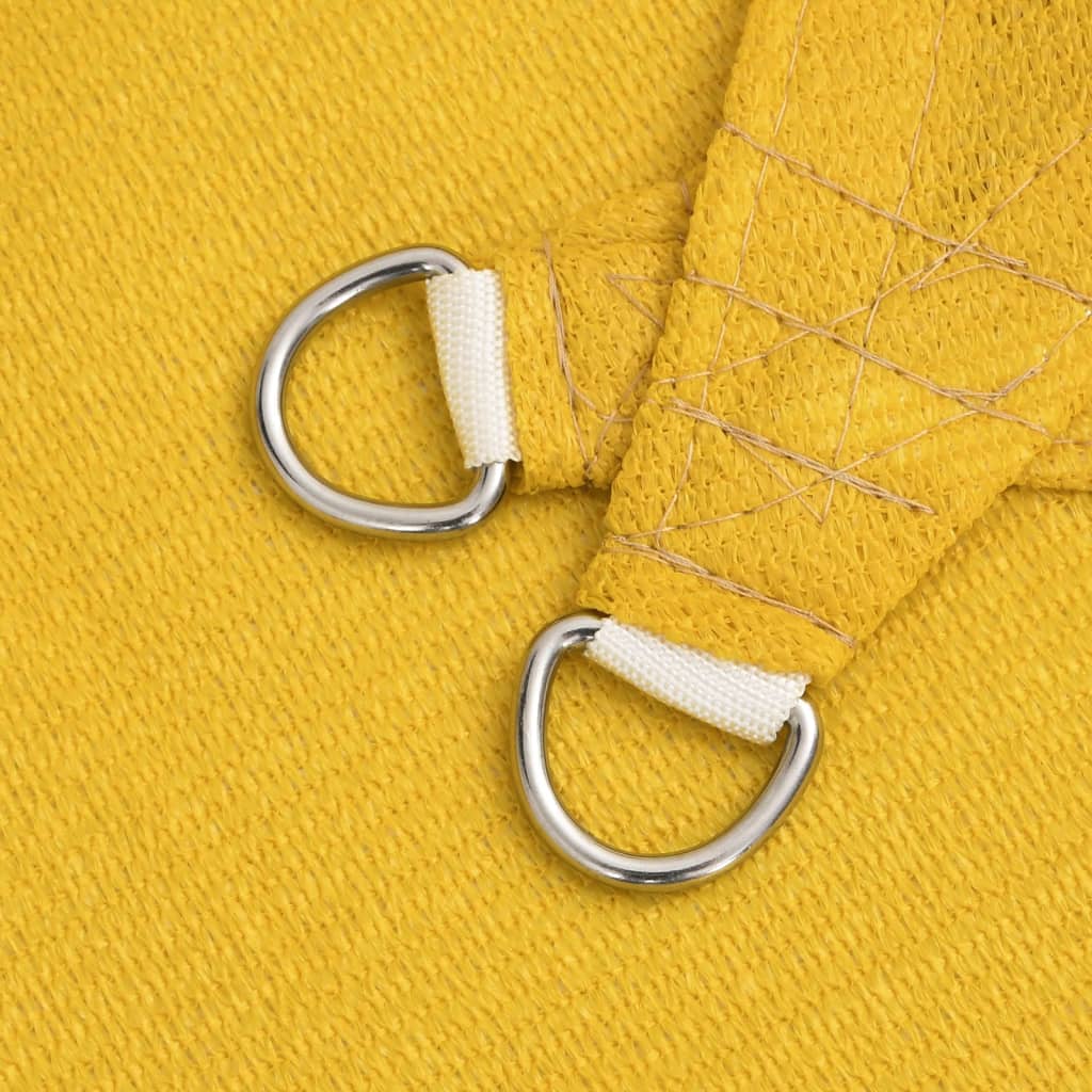 Solseil 160 g/m² gul 2,5x4,5 m HDPE