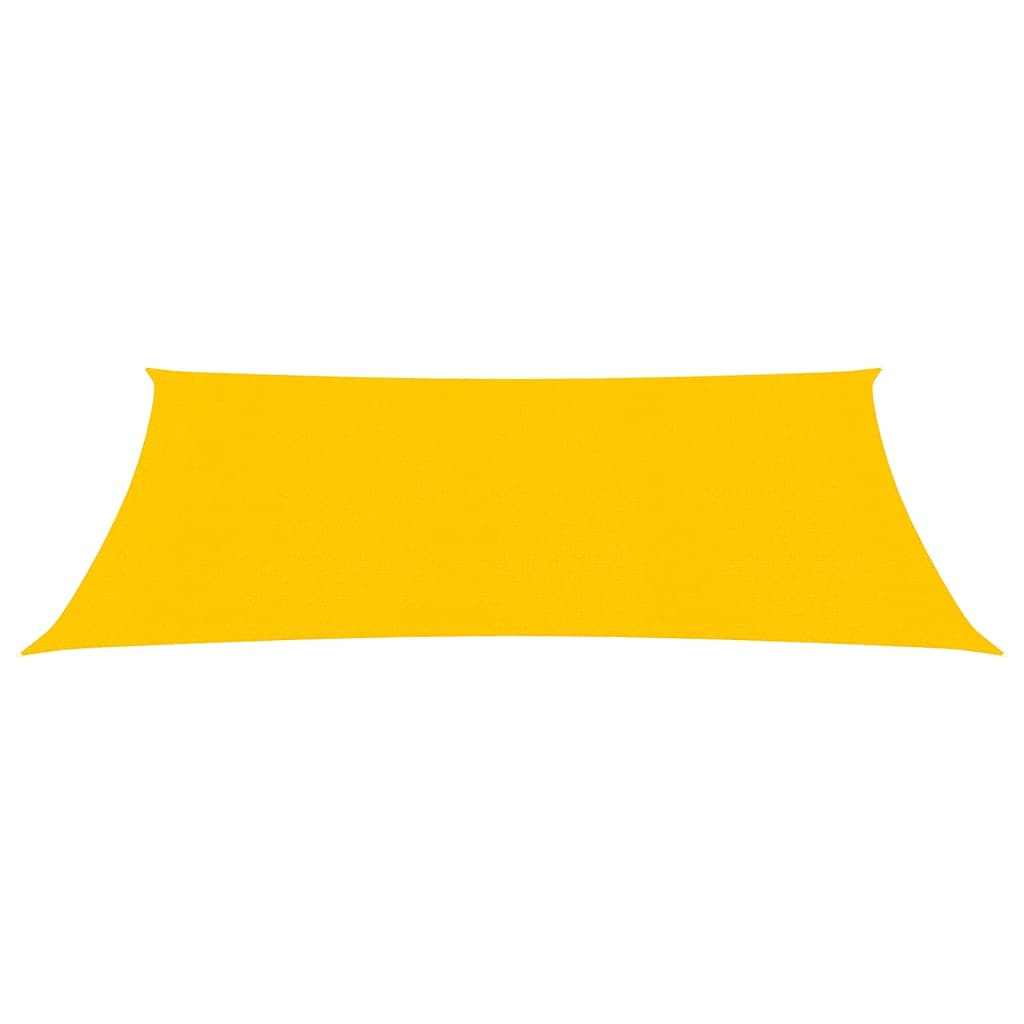 Solseil 160 g/m² gul 3x5 m HDPE