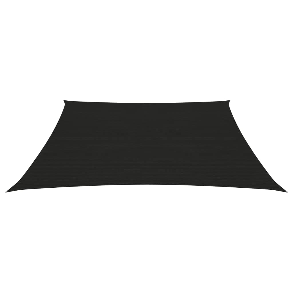 Solseil 160 g/m² svart 2,5x3 m HDPE