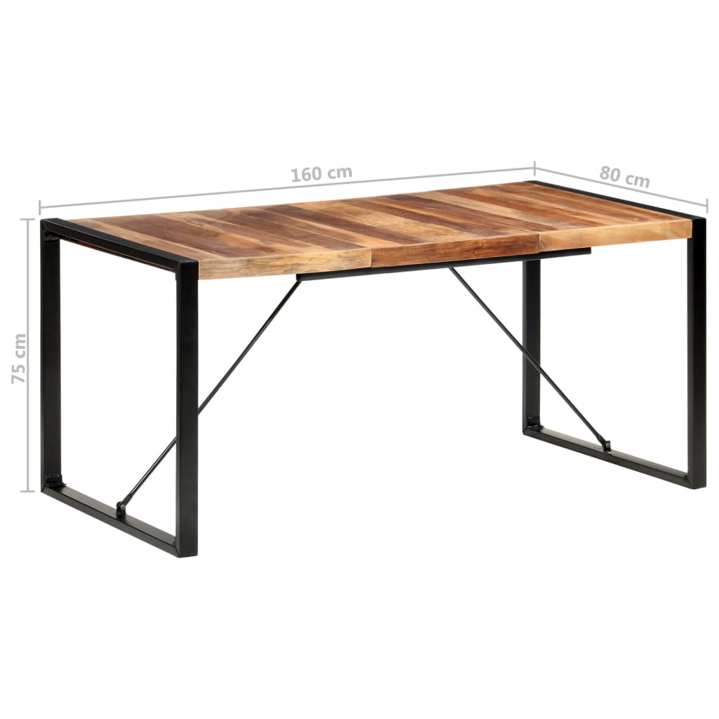 Spisebord 160x80x75 cm heltre