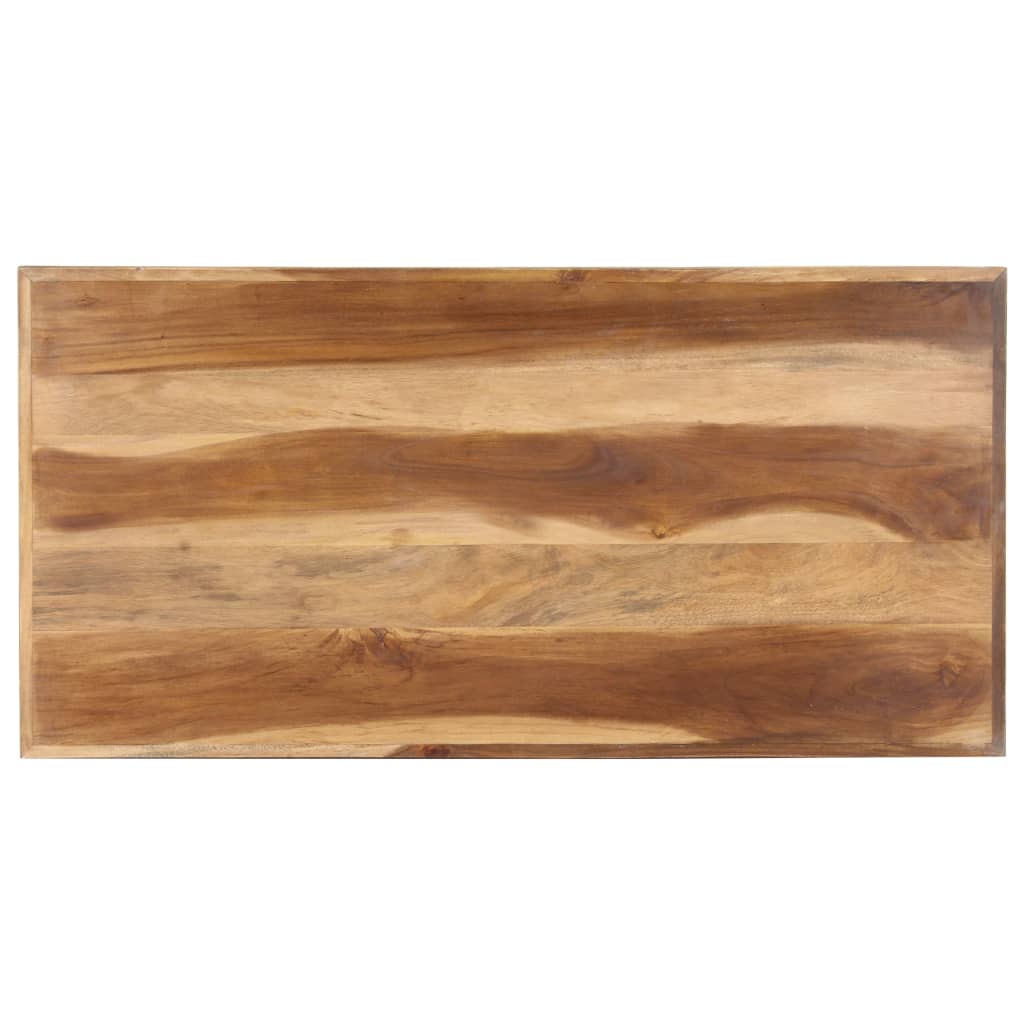 Spisebord 120x60x75 cm heltre med honningfinish