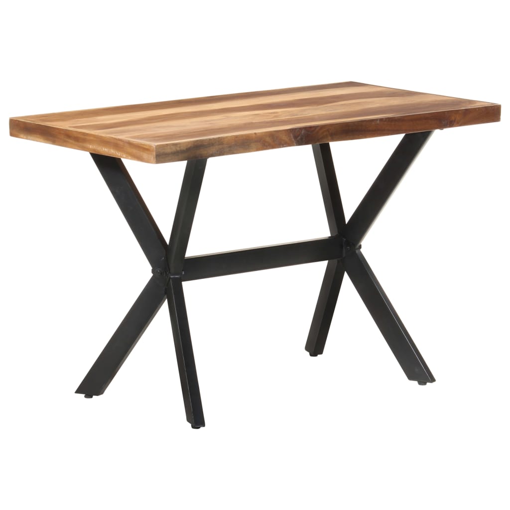 Spisebord 120x60x75 cm heltre med honningfinish