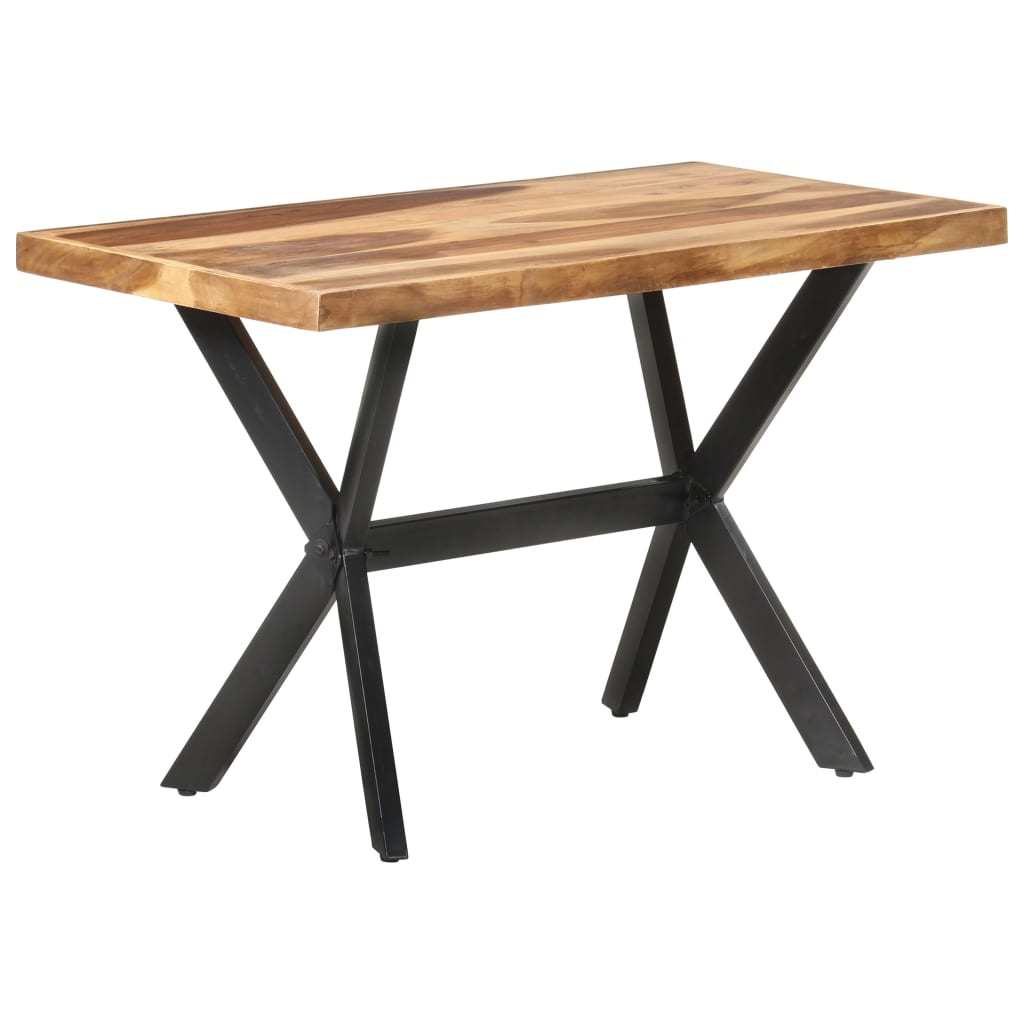Spisebord 120x60x75 cm heltre med honningfinish