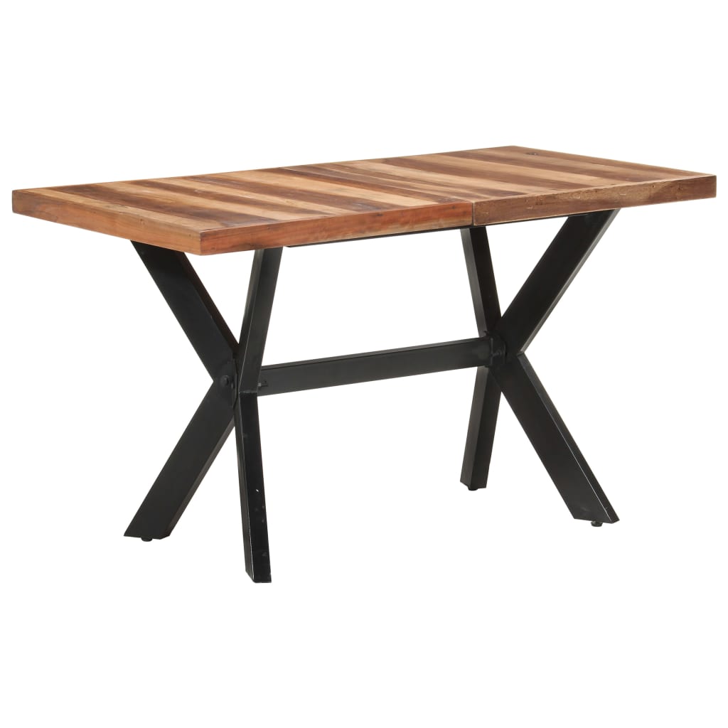 Spisebord 140x70x75 cm heltre med honningfinish