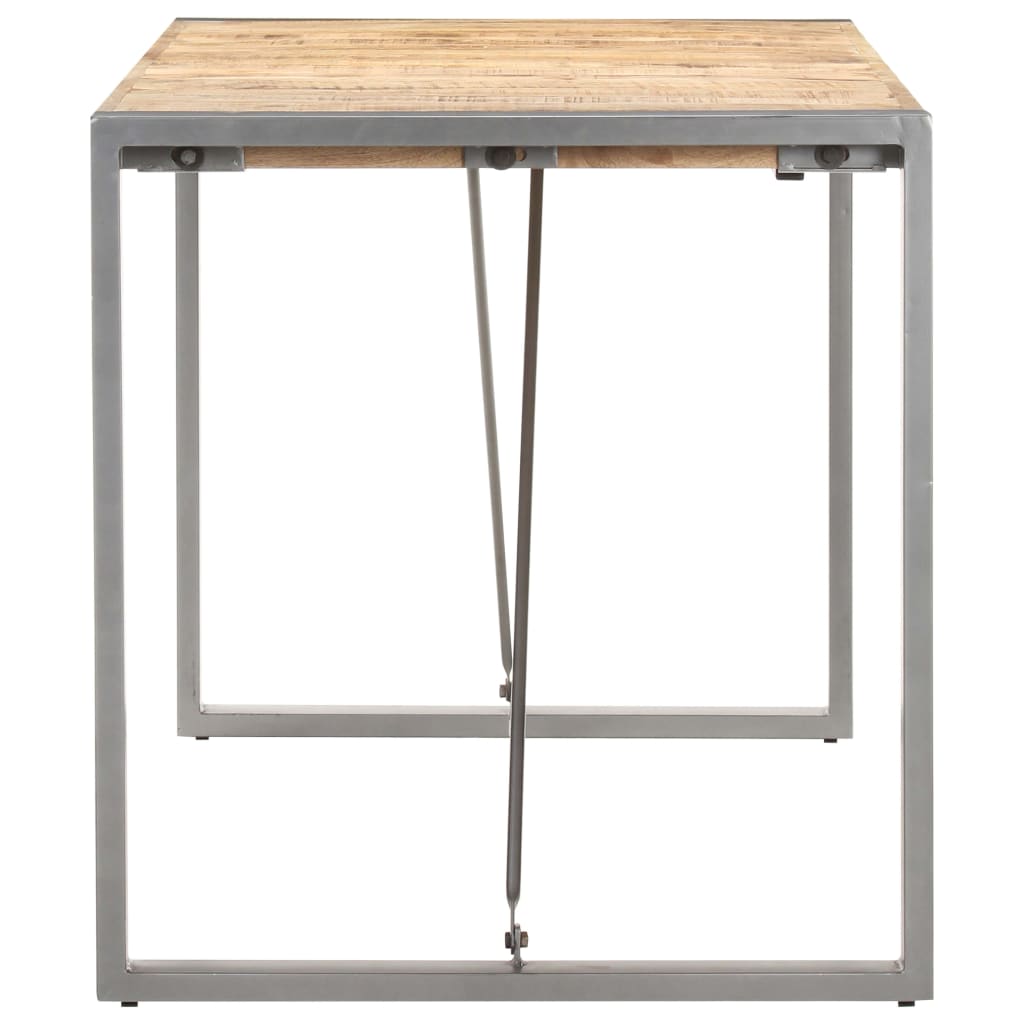 Spisebord 140x70x75 cm grov heltre mango