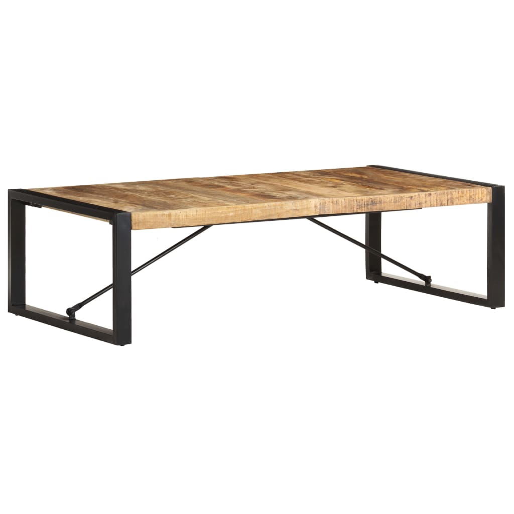 Salongbord 140x70x40 cm grovt mangotre