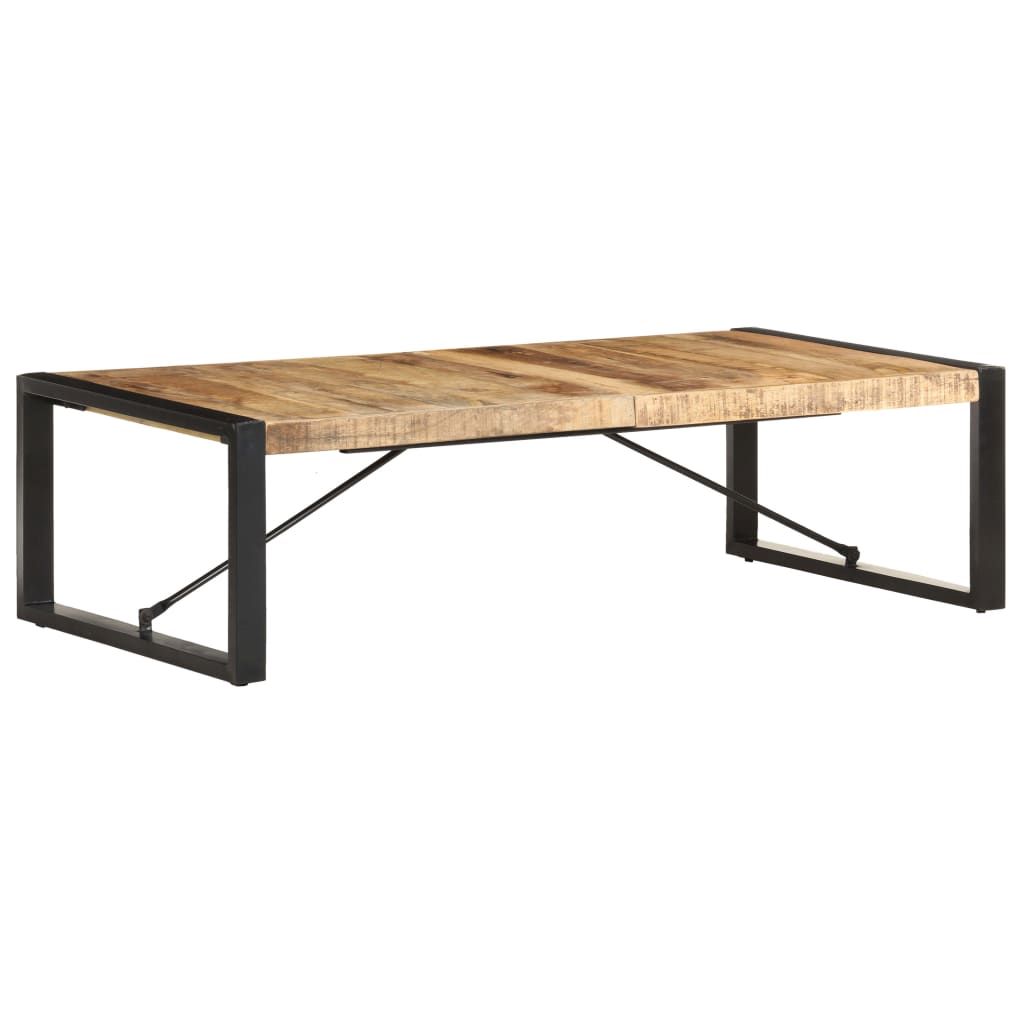 Salongbord 140x70x40 cm grovt mangotre