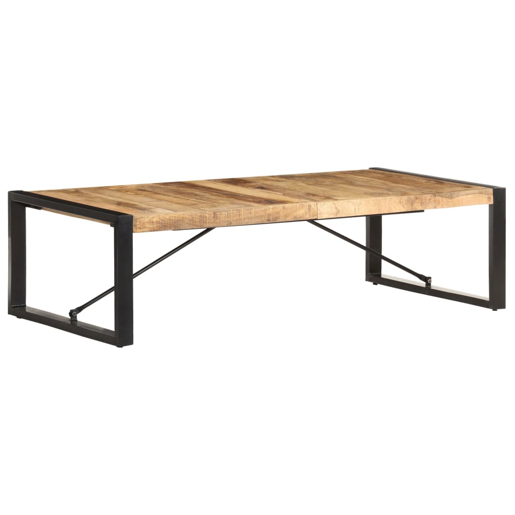 Salongbord 140x70x40 cm grovt mangotre