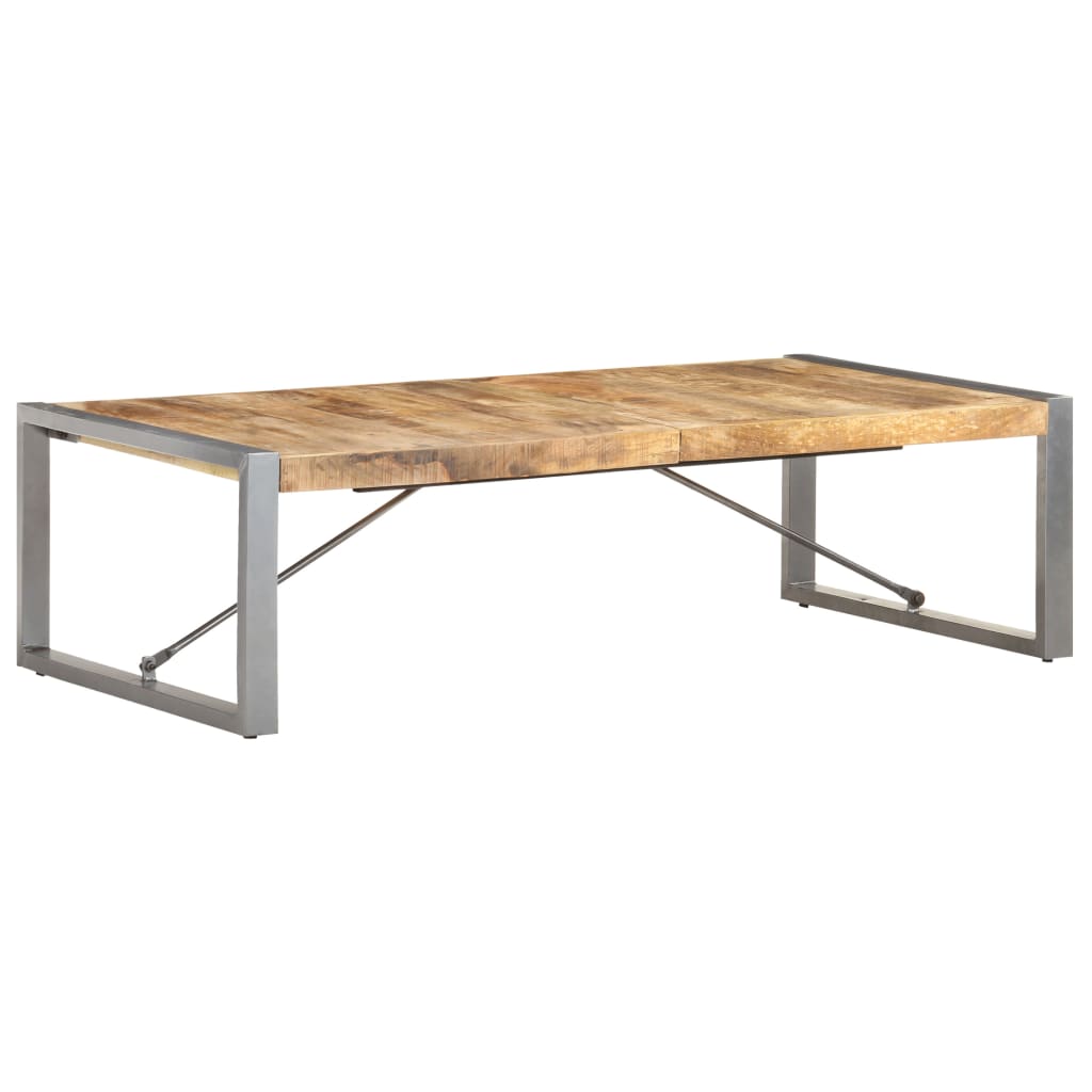 Salongbord 140x70x40 cm grovt mangotre