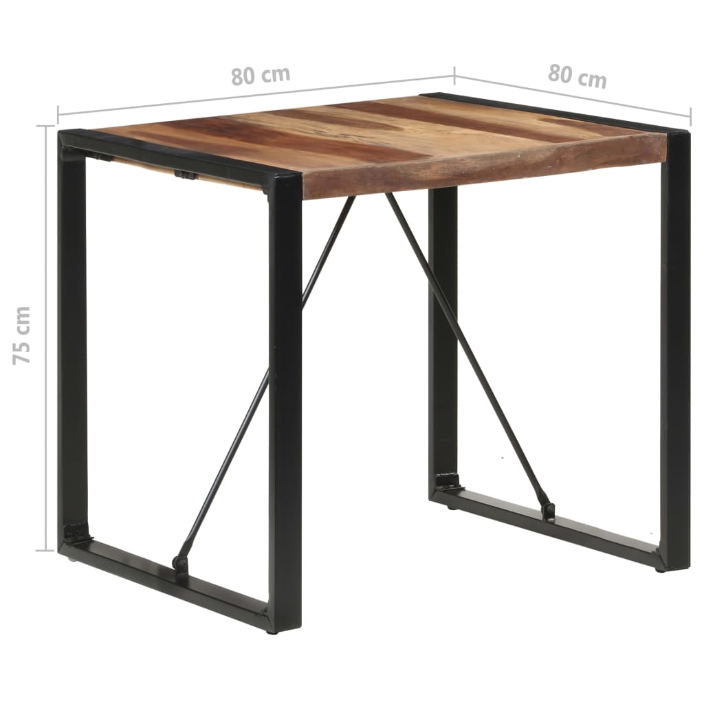 Spisebord 80x80x75 cm heltre