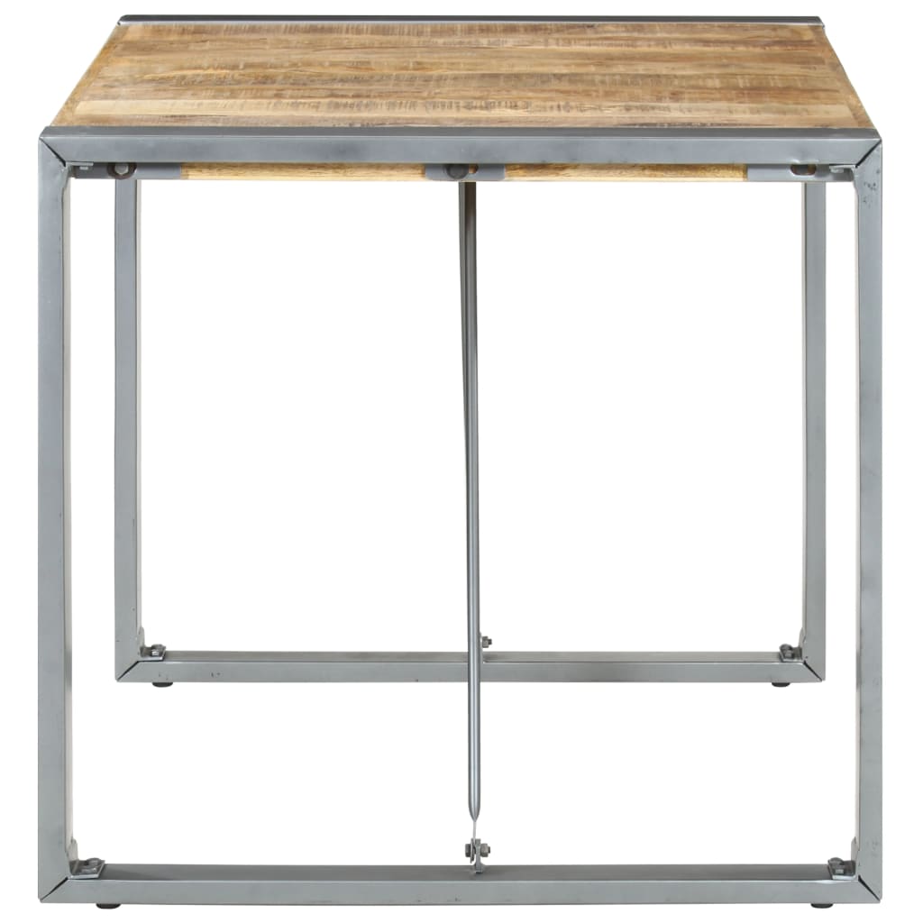 Spisebord 80x80x75 cm grovt mangotre