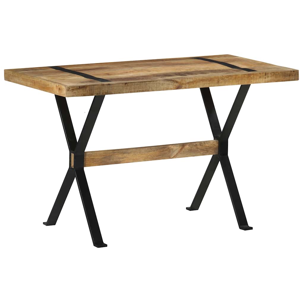 Spisebord 120x60x76 cm grovt mangotre