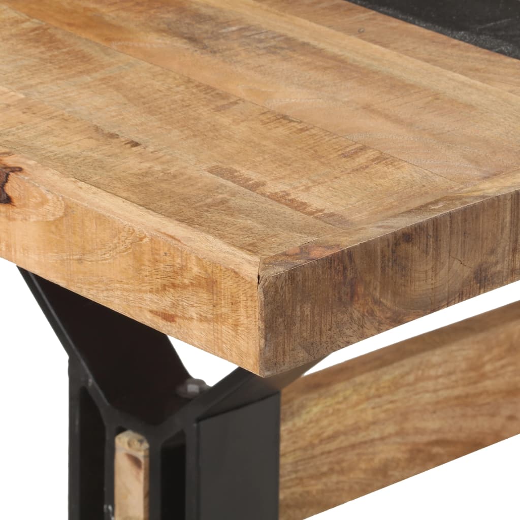 Spisebord 180x90x76 cm grovt mangotre