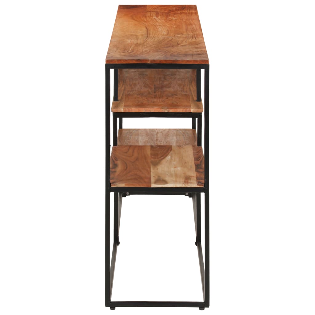 Skjenk 150x30x75 cm heltre akasie