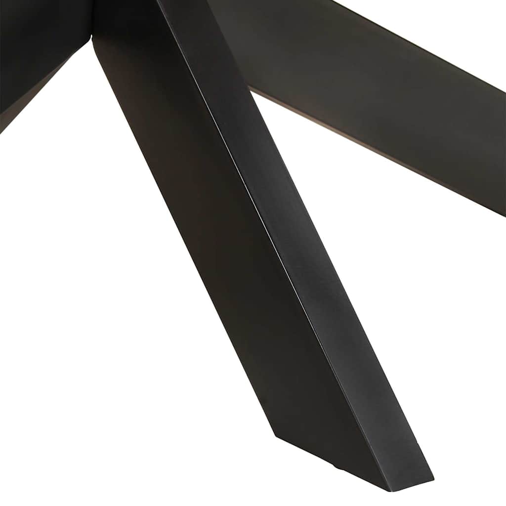 Spisebord 200x100x75 cm grov heltre mango