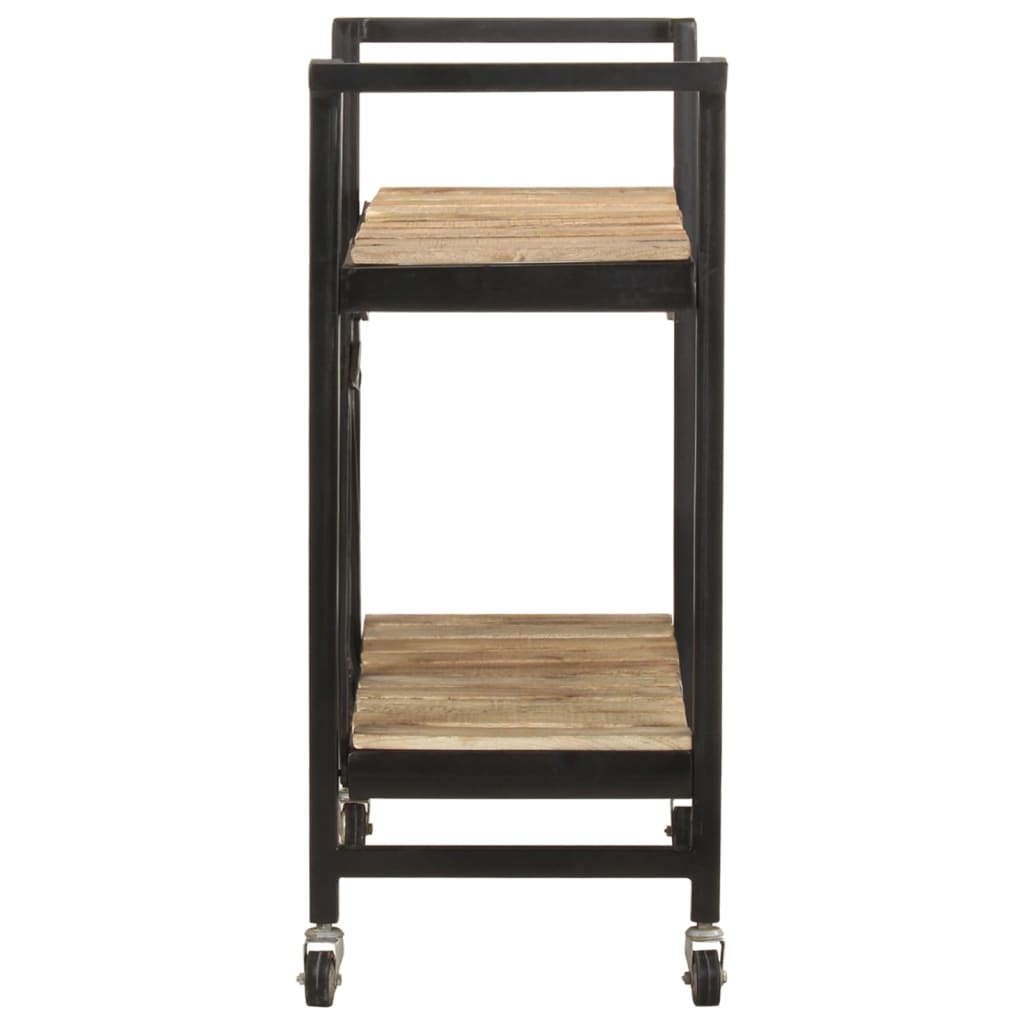 Kjøkkentralle 87x36x81 cm heltre mango