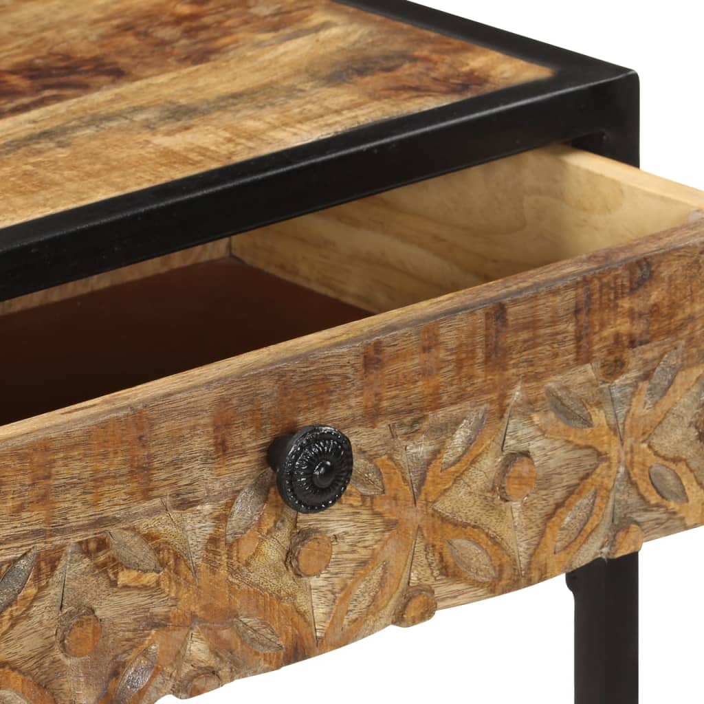 Konsollbord 100x35x75 cm heltre mango